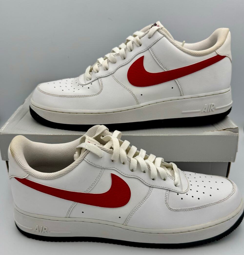 Nike Air Force 1 Low White Red Blue Men's - CT2816-100 - US12